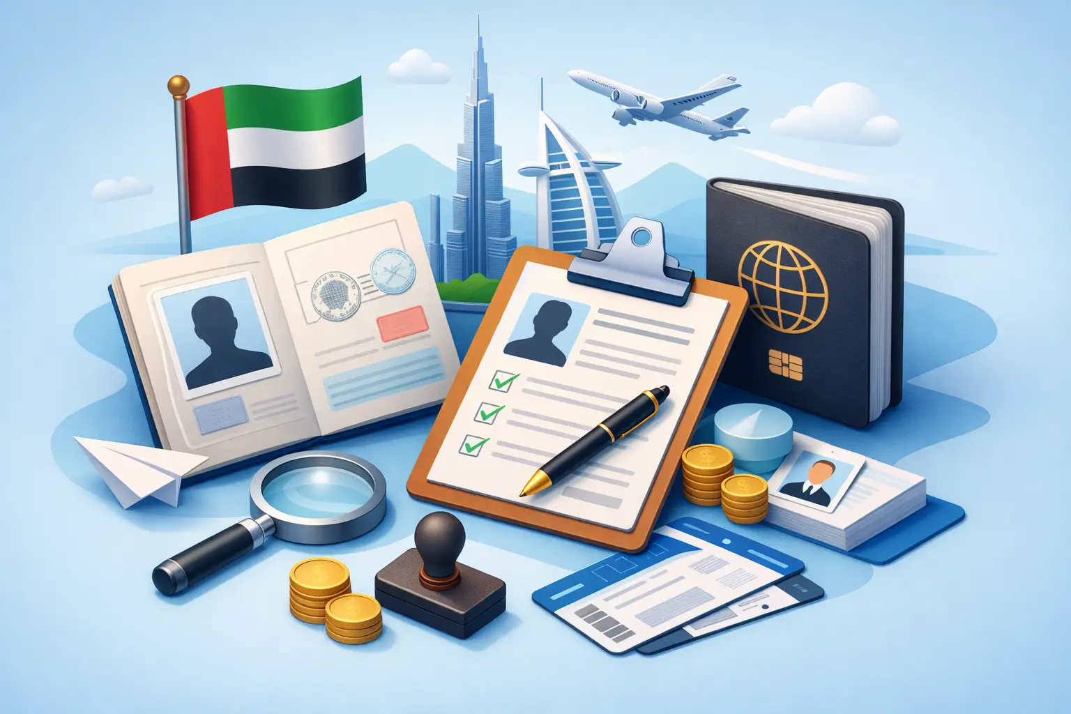 Documents Needed for UAE Visa Applications